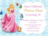 Sleeping Beauty Birthday Party Invitations Princess Aurora Sleeping Beauty Invitation Kid 39 S Birthday