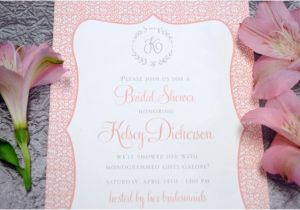 Southern Bridal Shower Invitations It