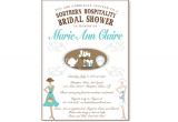 Southern Bridal Shower Invitations southern Hospitality themed Bridal Shower Invitation On Luulla