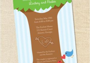 Southern Bridal Shower Invitations Sweet Wishes Love Birds Bridal Shower by Sweetwishesstore