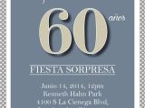 Spanish Birthday Invitation Wording Samples 60th Birthday Party Invitations