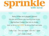 Sprinkle Birthday Party Invitations Sprinkle Custom Baby Shower Invitation Girl or Boy