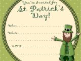 St Patrick S Day Party Invitations Angee S eventions Free St Patrick S Day Activities and