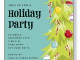 Staff Party Invitation Template Christmas Tree Invitations Holiday Cocktail Invitations