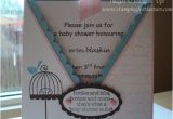 Stampin Up Baby Shower Invitations Stampin Up Baby Shower Invitations