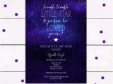 Starry Night Baby Shower Invitations Starry Night Baby Shower Invitation or Birthday Invitation