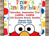 Street Party Invitation Template Elmo Invitation Elmo Invitation Elmo Birthday Invite Sesame