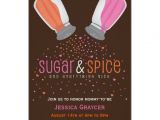 Sugar and Spice Baby Shower Invites Sugar and Spice Shakers Baby Shower Invitation