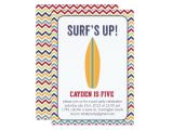 Surf S Up Birthday Party Invitations Surfs Up Pool Party Invitation