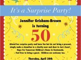 Surprise 50th Birthday Party Invites 50th Birthday Surprise Party Invitations