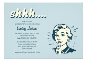 Surprise Baby Shower Invites Surprise Baby Shower Invitation Wording to Have An Amazing