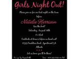 Surprise Bachelorette Party Invitations Disco Dots Pink Girls Night Out Bachelorette Invitations