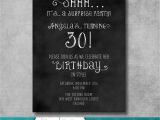 Surprise Birthday Party Invitations for Adults Printable Adult Surprise Birthday Party by Oohlalaposhdesigns