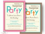 Surprise Birthday Party Invitations Templates Free Download 26 Surprise Birthday Invitation Templates Free Sample