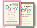 Surprise Party Invitation Template Download 26 Surprise Birthday Invitation Templates Free Sample