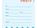 Swimming Birthday Party Invitations Templates Free Pool Party Invites Free Printable Kids Party Invites