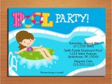 Swimming Party Invitation Template Free Printable Birthday Pool Party Invitations Drevio