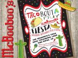 Taco Bout A Party Invitation Taco Bout A Mexican Fiesta Party Invitation with Fun and Funky