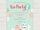 Tea Party Invitation Template Word Inspirations Casual Tea Party Invitations Designs for