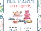 Team Party Invitation Template Elegant Tea Party Invitation Design Template In Word Psd