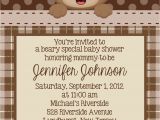 Teddy Bear Baby Shower Invitations Free Teddy Bear Invitation Personalized Custom Teddy Bear