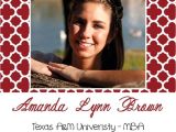 Texas A&amp;m Graduation Party Invitations Pin by Lauren southard On southern Arrow Designs Pinterest