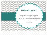 Thank You Party Invitation Template Printable Personalized Gray Chevron Thank You Card Note