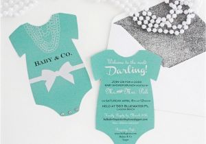 Tiffany Baby Shower Invites Customized "breakfast at Tiffanys" Baby Shower Invitation
