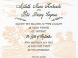 Together with their Parents Wedding Invitation Wedding Invitation Templates Wedding Invitation Wording