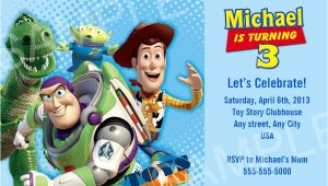 Toy Story Birthday Invitation Template toy Story Invitation Printable toy Story Birthday