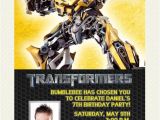 Transformers Birthday Party Invitation Wording Ideas Transformers Bumblebee Birthday Invitation Design