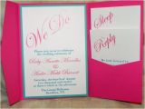 Turquoise and Hot Pink Wedding Invitations 17 Best Images About Hot Pink Wedding On Pinterest