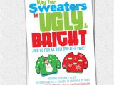 Ugly Holiday Sweater Party Invitation Template Free Ugly Sweater Party Invitation Tacky Holiday Christmas