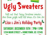 Ugly Sweater Party Invites Wording Ugly Christmas Sweater Invitation Wording – Happy Holidays