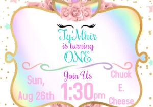 Unicorn Birthday Invitation Template Hd Unicorn Birthday Party Invitation Template Postermywall