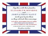 Union Jack Party Invitation Template Free Union Jack Flag British Wedding Invitation Zazzle Com