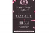 Victoria Secret Birthday Invitation Template Victoria Secret theme for Birthday Party Invitation Card