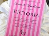 Victoria Secret Bridal Shower Invitations Victorias Secret Invitation Victorias Secret themed