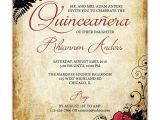 Vintage Quinceanera Invitations Vintage Lace and Roses Quinceanera Birthday Invitation