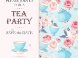 Vintage Tea Party Invitation Template Vintage Party Invitations 9 Free Psd Ai Vector Eps