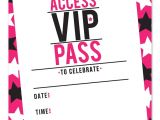 Vip Party Invitations Template 32 Best Vip Ticket Pass Template Designs for Your events