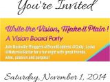 Vision Board Party Invitation Template 9 Best Write the Vision Vision Board Ideas Images On