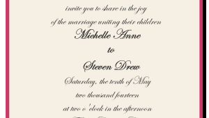 Wedding Invitation Both Parents Wording Samples How to Choose the Best Wedding Invitations Wording
