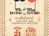 Wedding Invitation Card Template Vector/illustration Vintage Wedding Invitation Card Template