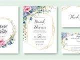 Wedding Invitation Card Template Vector/illustration Wedding Invitation Card Template Vector Premium Download