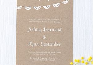 Wedding Invitation Template Free 16 Printable Wedding Invitation Templates You Can Diy