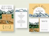 Wedding Invitation Template Mountain 16 Photoshop Invitation Template Deals