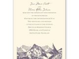 Wedding Invitation Template Mountain Watercolor Mountain Invitation Invitations by Dawn