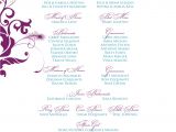 Wedding Invitation Template with Entourage Signatures by Sarah October 2010