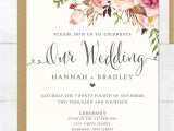 Wedding Invitations Online Free Wedding Invitation Printable Wedding Invitation